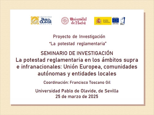 La potestad reglamentaria en los ámbitos supra e infranacionales: Unión Europea, comunidades autónomas y entidades locales